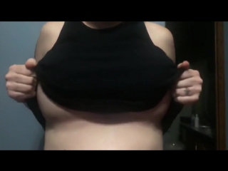 showed boobs