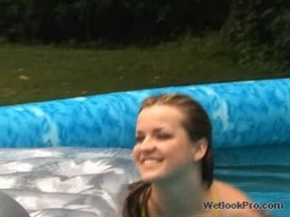 blonde in pool part 2